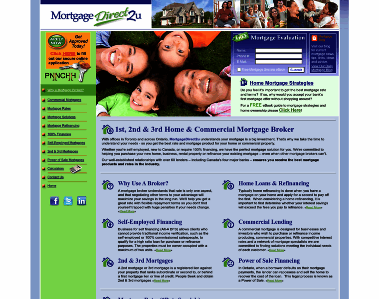 Mortgagedirect2u.ca thumbnail