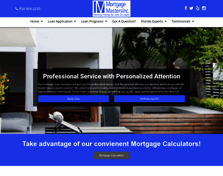 Mortgagemastersinc.com thumbnail