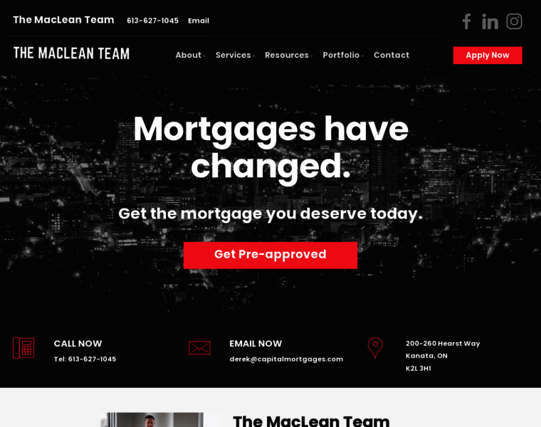 Mortgagesinthecapital.com thumbnail