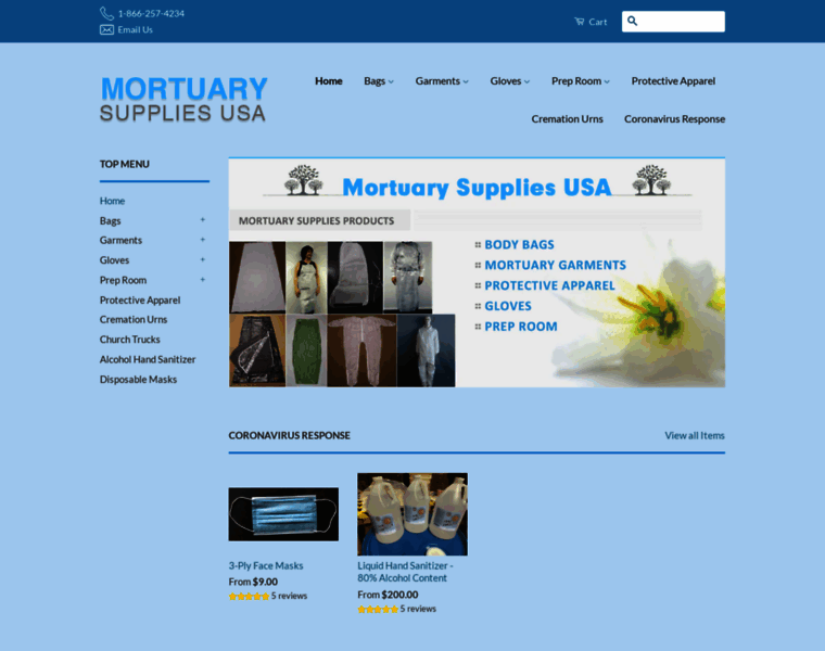 Mortuarysuppliesusa.com thumbnail