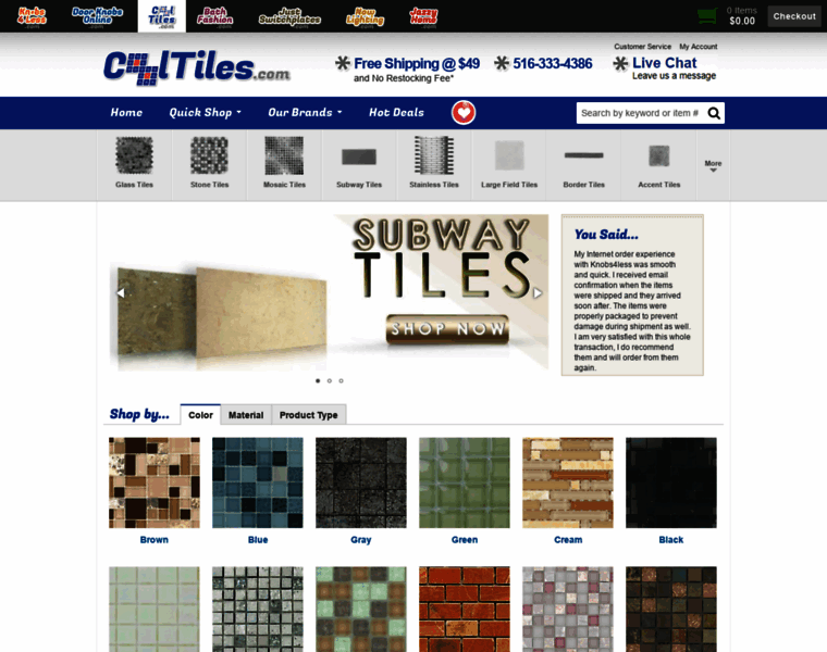 Mosaic-tiles.cooltiles.com thumbnail