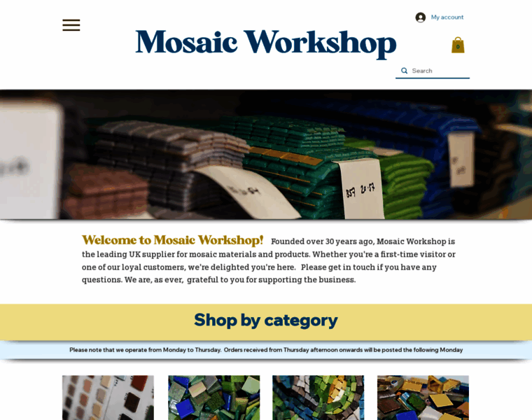 Mosaicworkshop.com thumbnail