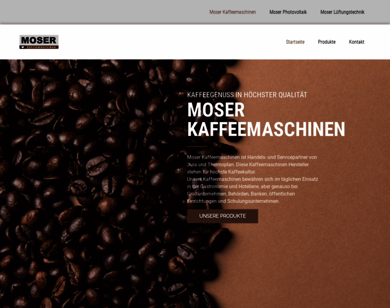 Moser-kaffeemaschinen.at thumbnail