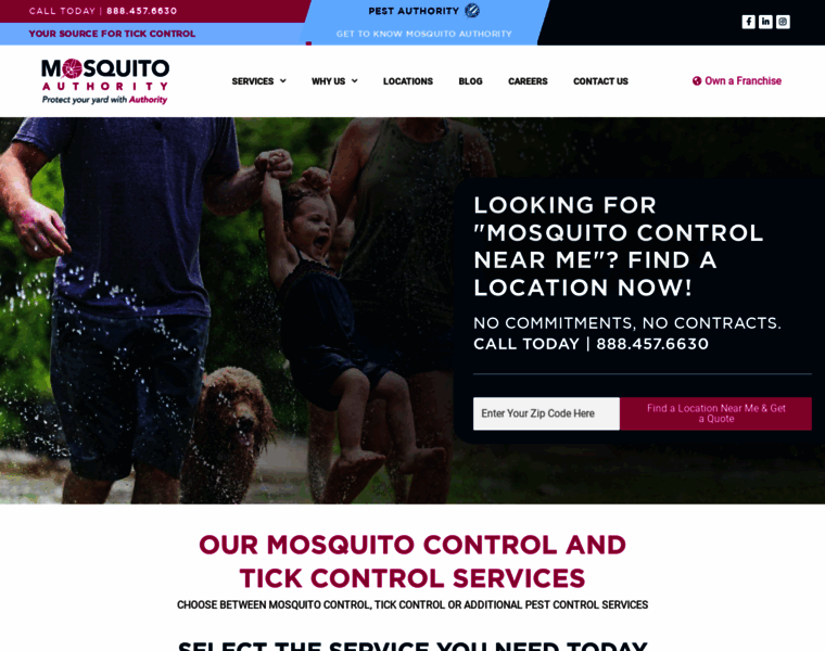 Mosquito-authority.com thumbnail