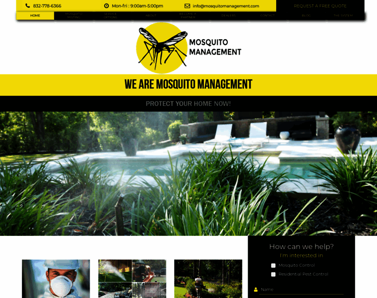 Mosquitomanagement.com thumbnail