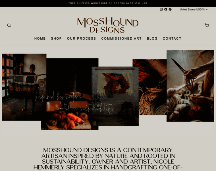 Mosshounddesigns.com thumbnail