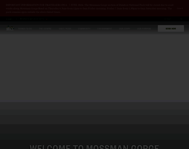 Mossmangorge.com.au thumbnail