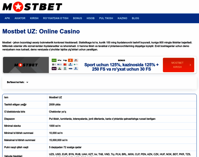 Most-bet-top.com thumbnail