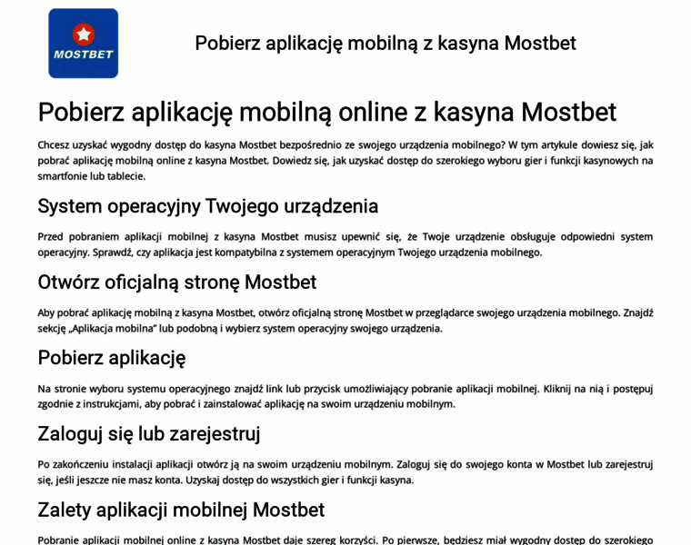 Mostbet-apk-pl.com thumbnail