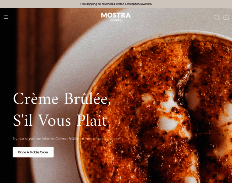 Mostracoffee.com thumbnail