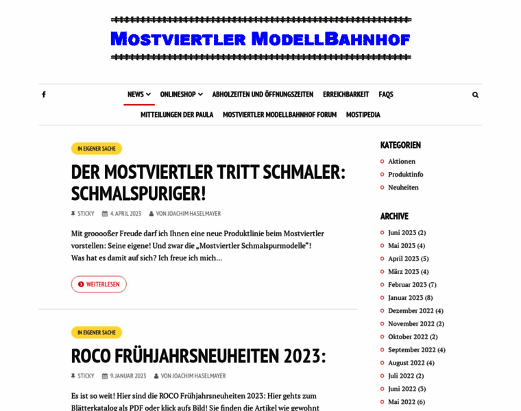 Mostviertler-modellbahnhof.at thumbnail