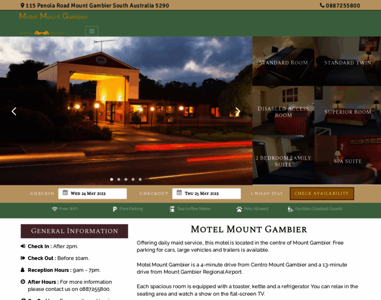 Motelmg.com.au thumbnail Motelmg.com.au thumbnail