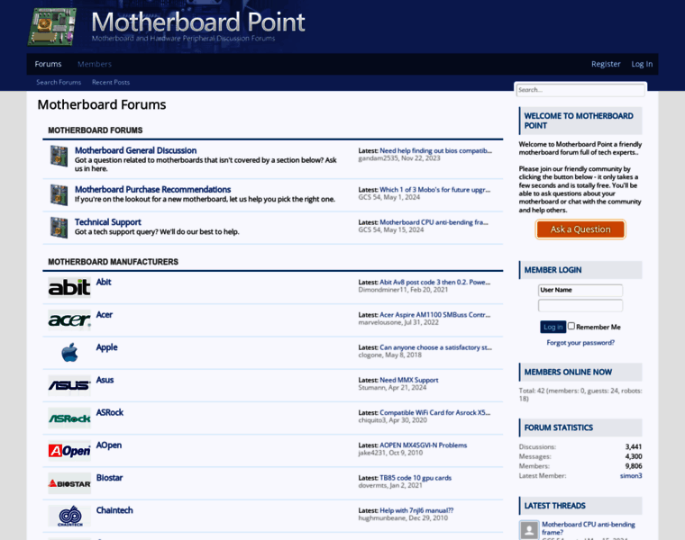 Motherboardpoint.com thumbnail
