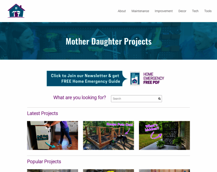 Motherdaughterprojects.com thumbnail Motherdaughterprojects.com thumbnail