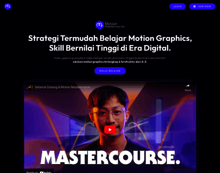 Motioncourse.id thumbnail