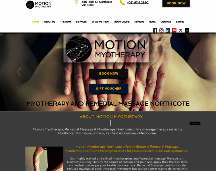 Motionmyotherapy.com thumbnail
