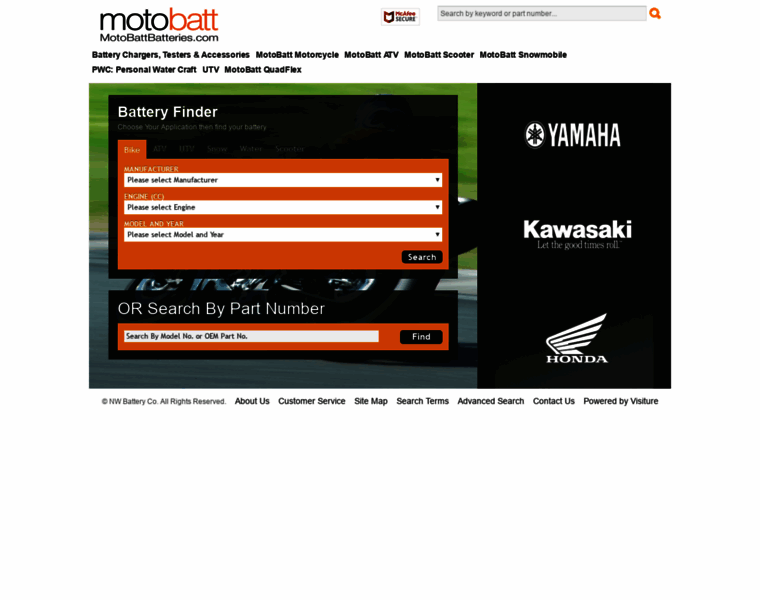 Motobattbatteries.com thumbnail