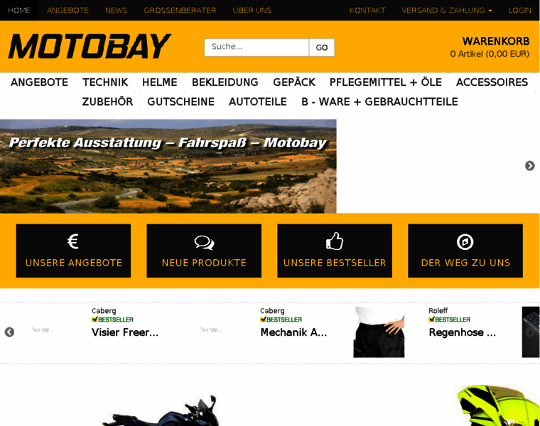 Motobay-motorrad-bekleidung.de thumbnail