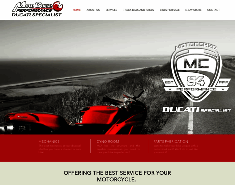 Motocorseperformance.com thumbnail