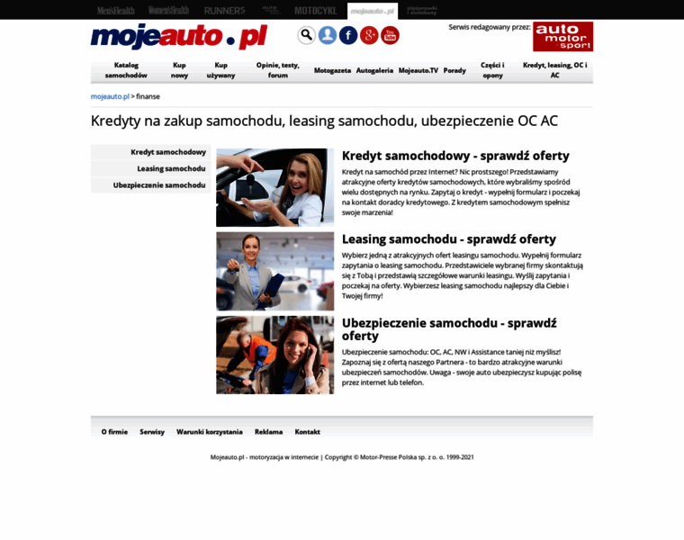 Motofinanse.mojeauto.pl thumbnail
