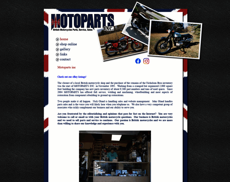 Motopartsinc.com thumbnail