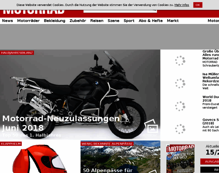 Motorcycle-magazine.com thumbnail