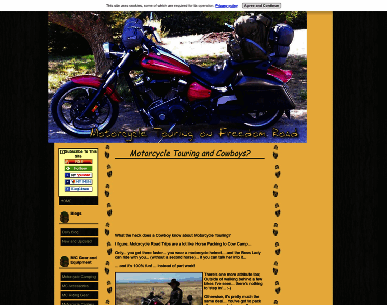 Motorcycle-touring-the-good-life.com thumbnail