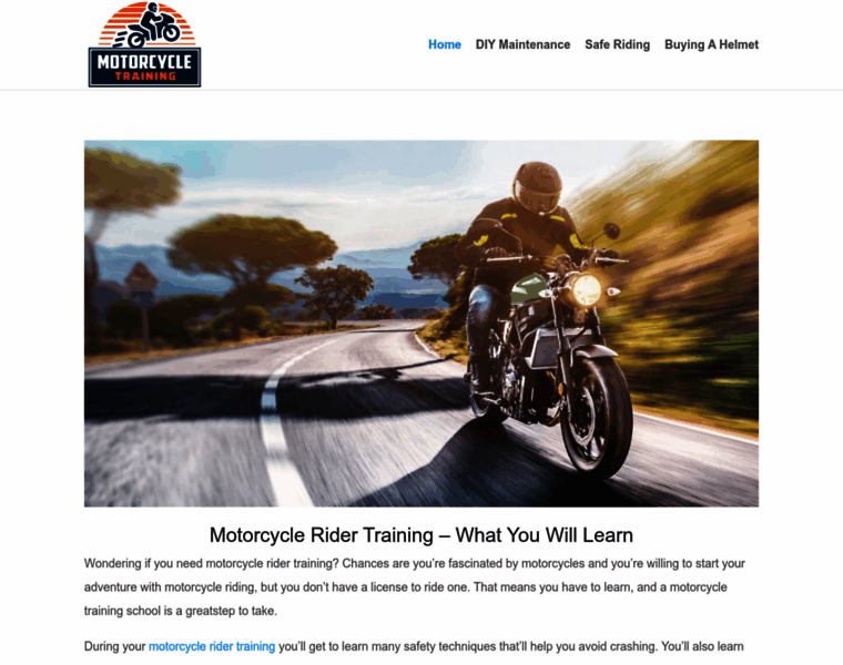 Motorcycle-training.co.uk thumbnail