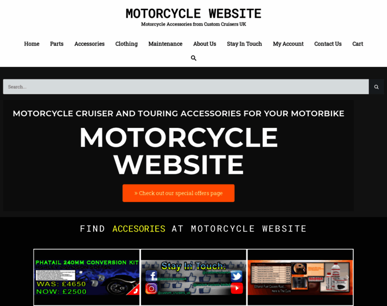 Motorcycle-website.co.uk thumbnail