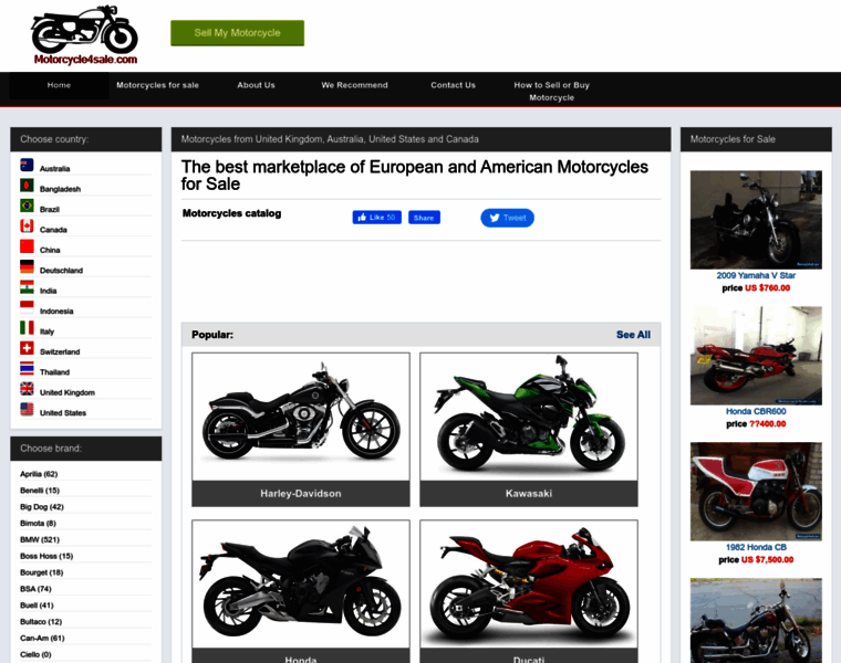 Motorcycle4sale.com thumbnail