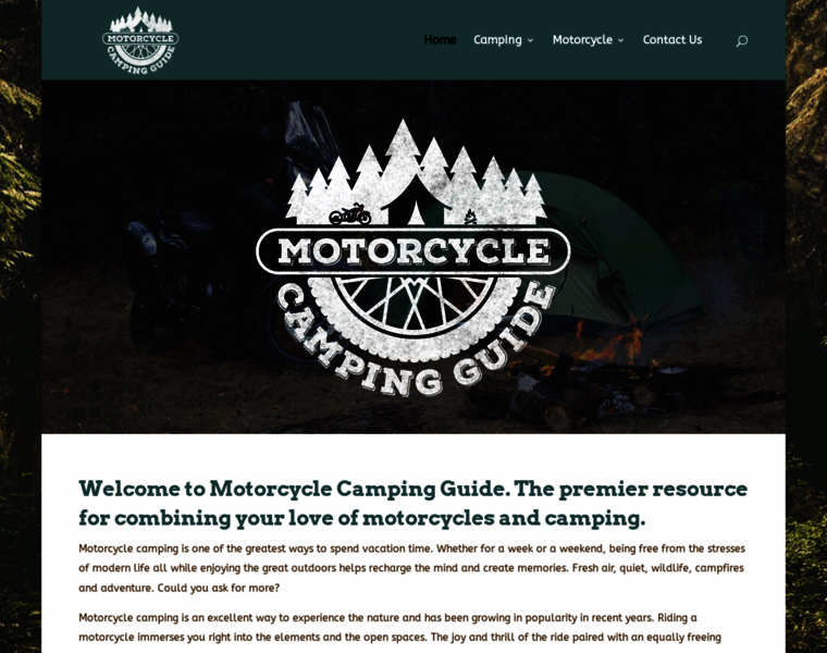 Motorcyclecampingguide.com thumbnail