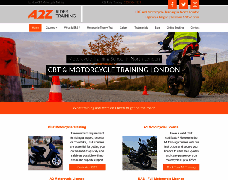 Motorcyclecbtlondon.co.uk thumbnail