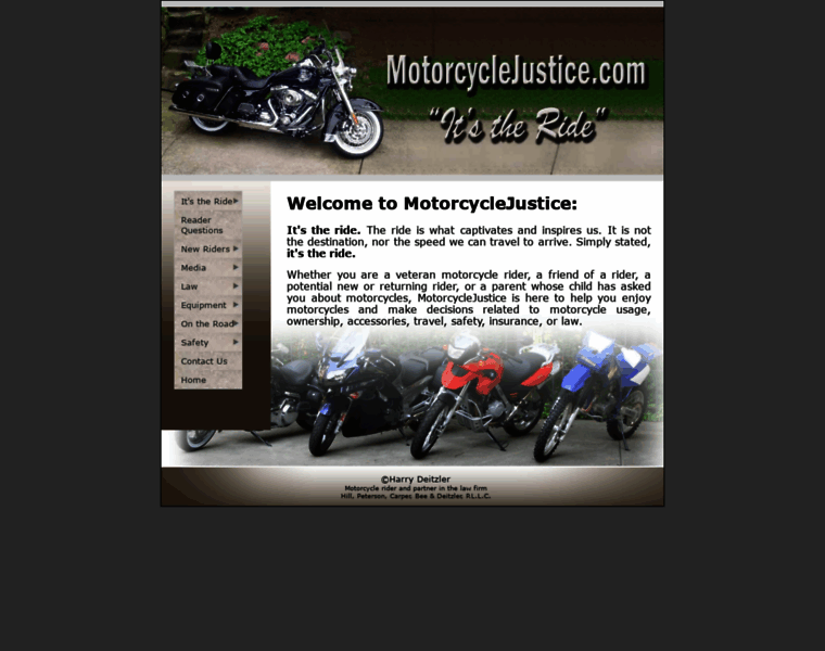 Motorcyclejustice.com thumbnail