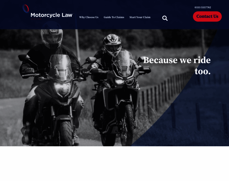 Motorcyclelawscotland.co.uk thumbnail