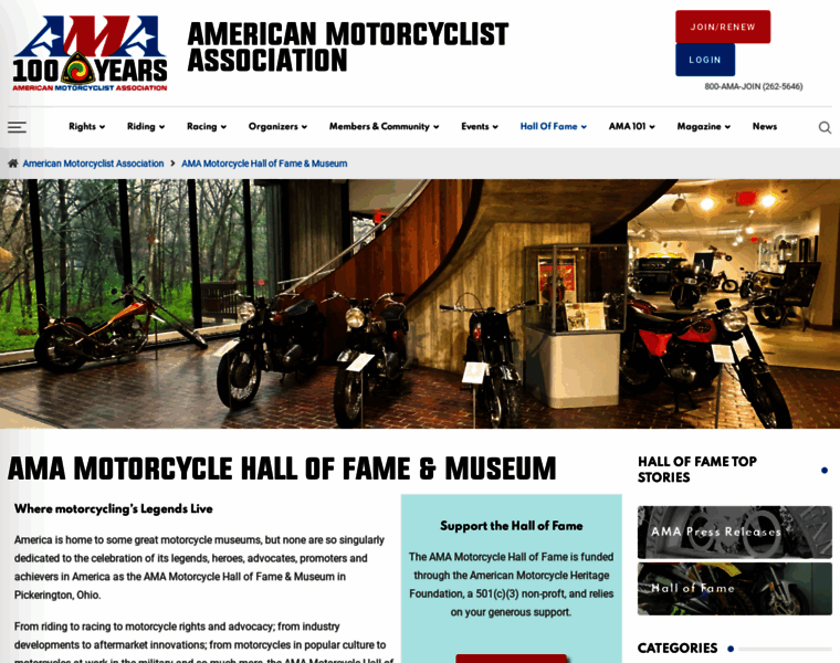 Motorcyclemuseum.org thumbnail