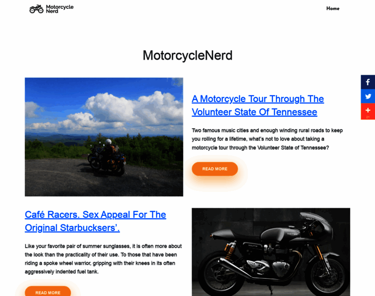 Motorcyclenerd.com thumbnail