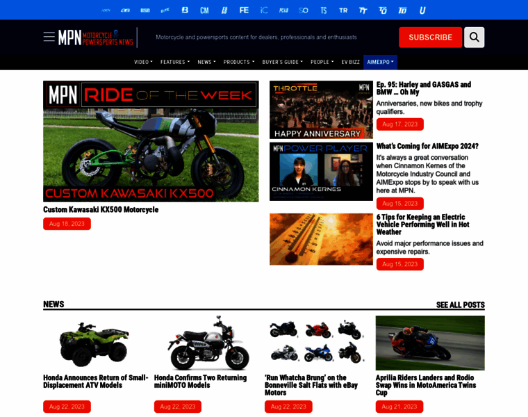 Motorcyclepowersportsnews.com thumbnail