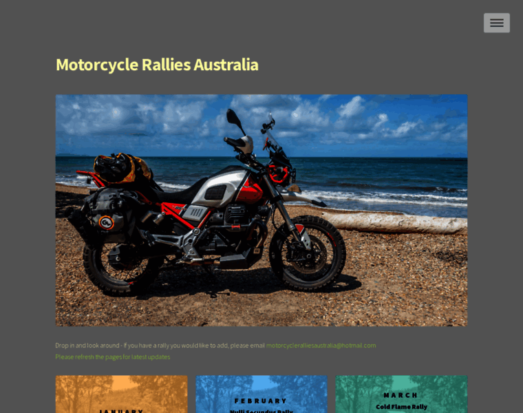 Motorcycleralliesaustralia.com thumbnail