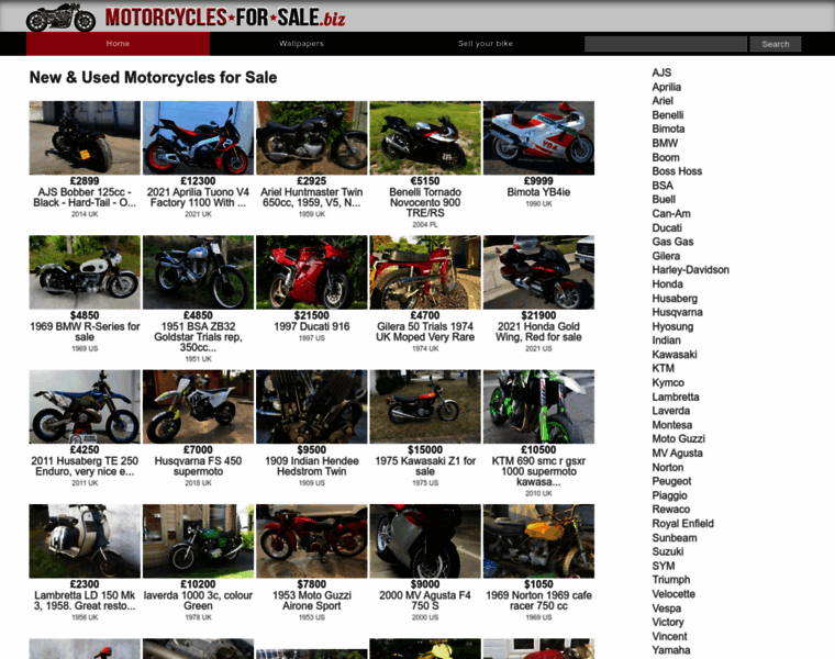 Motorcycles-for-sale.biz thumbnail