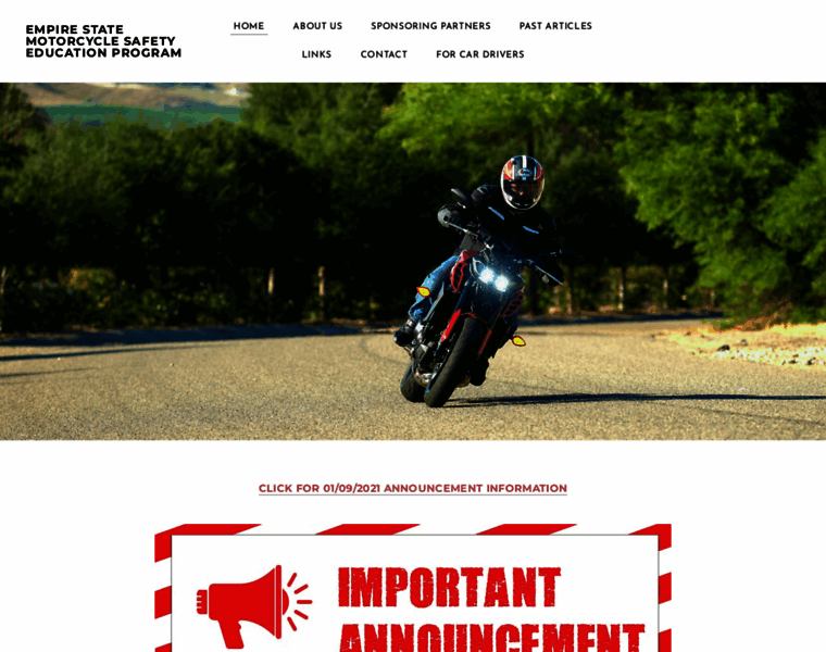 Motorcyclesafetyprogram.org thumbnail