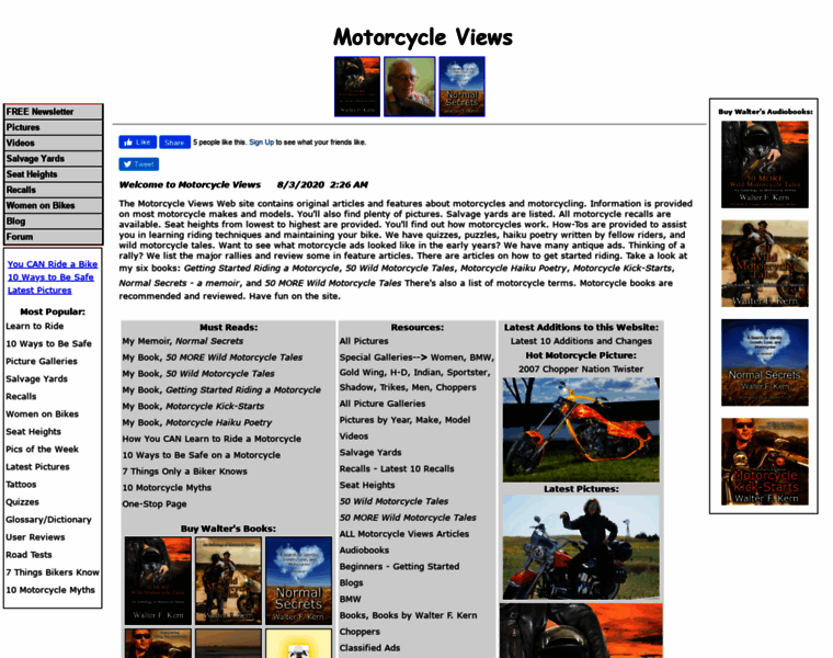 Motorcycleviews.com thumbnail
