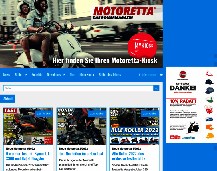 Motoretta.de thumbnail