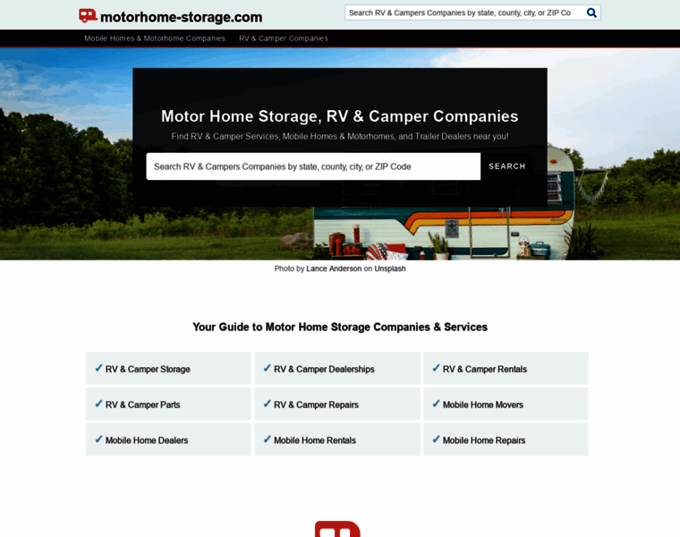 Motorhome-storage.com thumbnail
