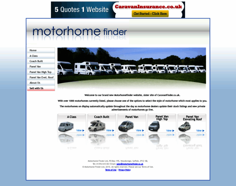 Motorhomefinder.co.uk thumbnail