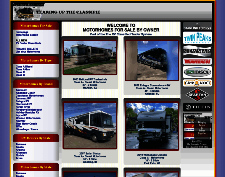 Motorhomes-for-sale-by-owner.com thumbnail