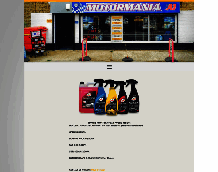Motormania-chelmsford.co.uk thumbnail