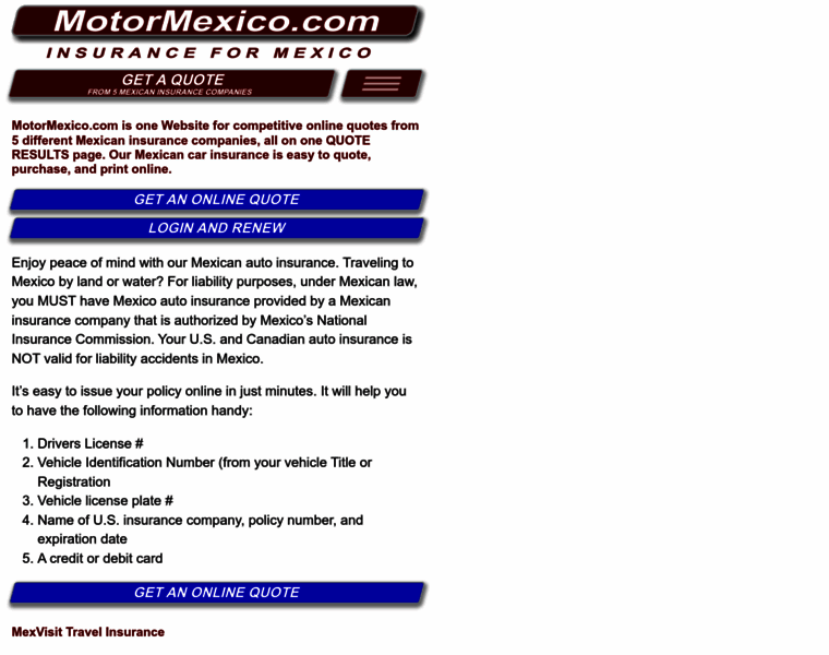 Motormexico.com thumbnail