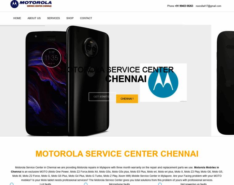 Motorolaservicecenter.co.in thumbnail