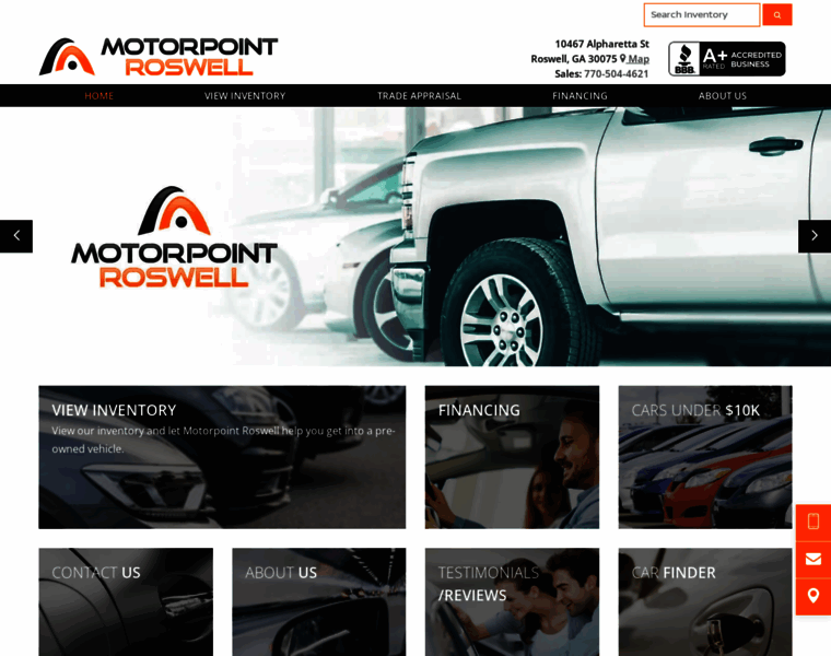 Motorpointroswell.com thumbnail