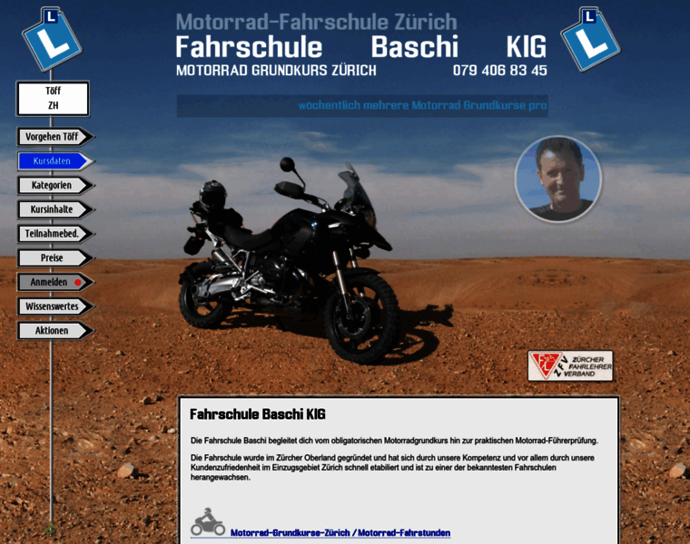 Motorradgrundkurszuerich.ch thumbnail